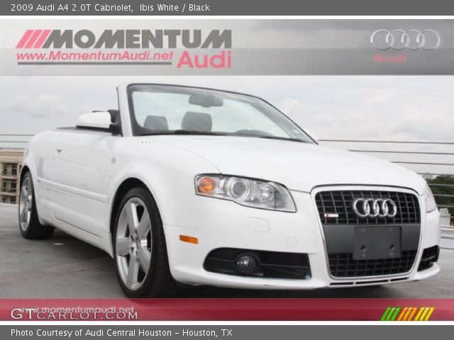2009 Audi A4 2.0T Cabriolet in Ibis White