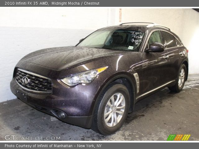 2010 Infiniti FX 35 AWD in Midnight Mocha