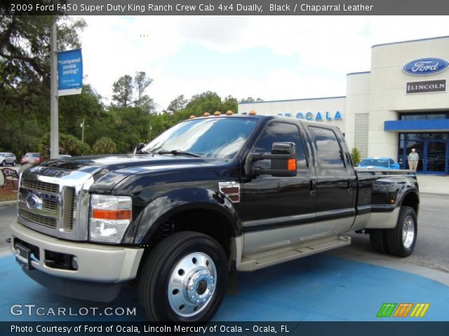 2009 Ford F450 Super Duty King Ranch Crew Cab 4x4 Dually in Black