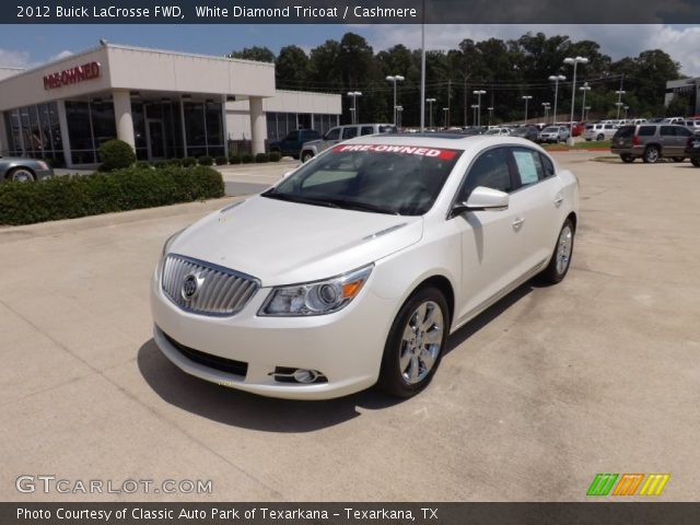 2012 Buick LaCrosse FWD in White Diamond Tricoat