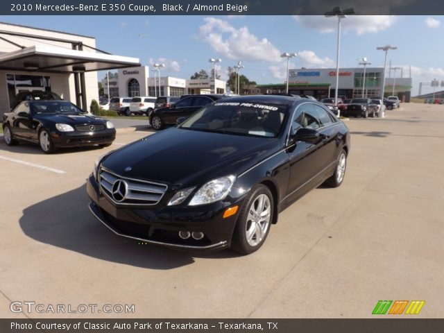 2010 Mercedes-Benz E 350 Coupe in Black