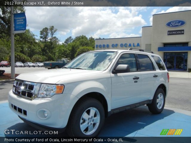 2012 Ford Escape XLT in Oxford White