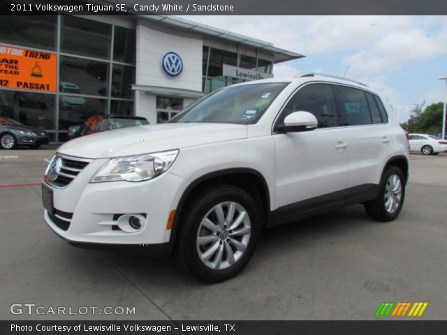 2011 Volkswagen Tiguan SE in Candy White