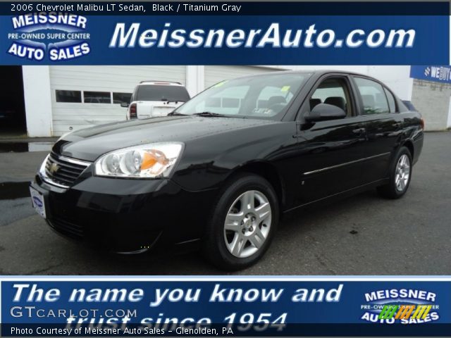2006 Chevrolet Malibu LT Sedan in Black