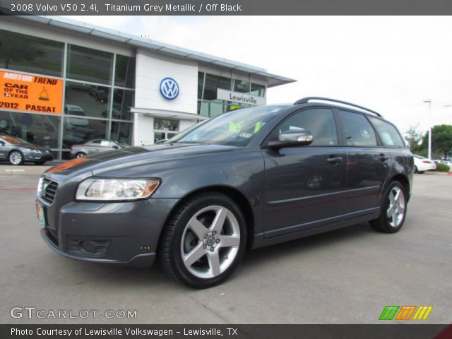 2008 Volvo V50 2.4i in Titanium Grey Metallic