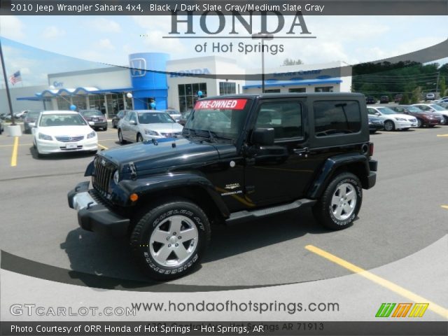 2010 Jeep Wrangler Sahara 4x4 in Black