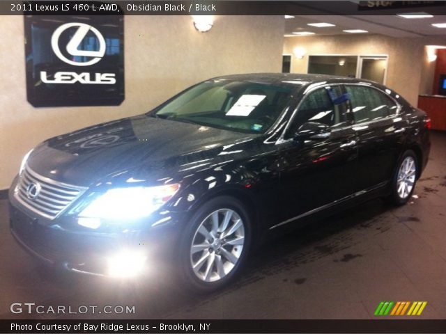 2011 Lexus LS 460 L AWD in Obsidian Black