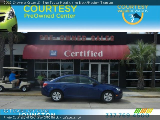 2012 Chevrolet Cruze LS in Blue Topaz Metallic