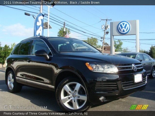 2011 Volkswagen Touareg TDI Lux 4XMotion in Black