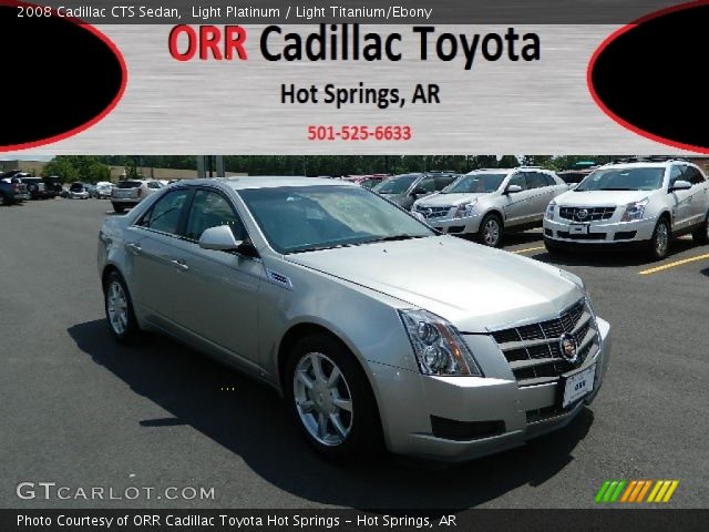 2008 Cadillac CTS Sedan in Light Platinum