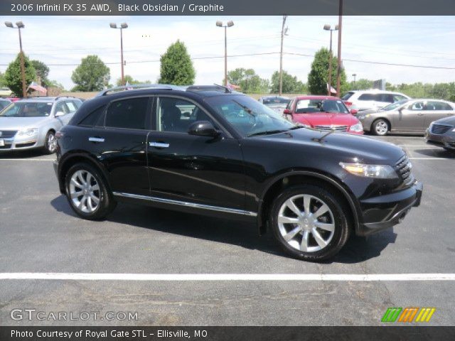 2006 Infiniti FX 35 AWD in Black Obsidian