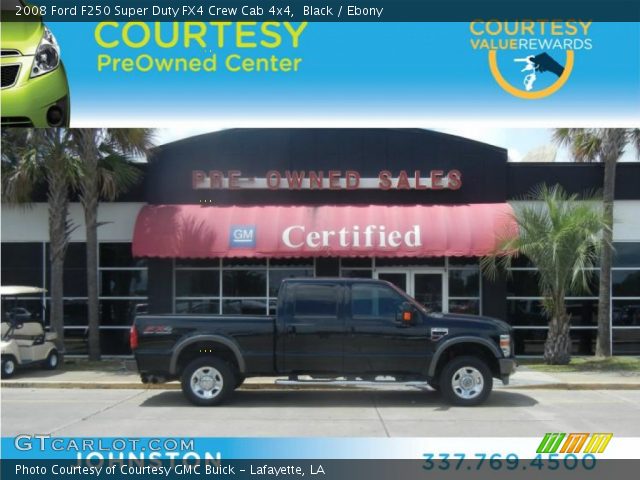 2008 Ford F250 Super Duty FX4 Crew Cab 4x4 in Black