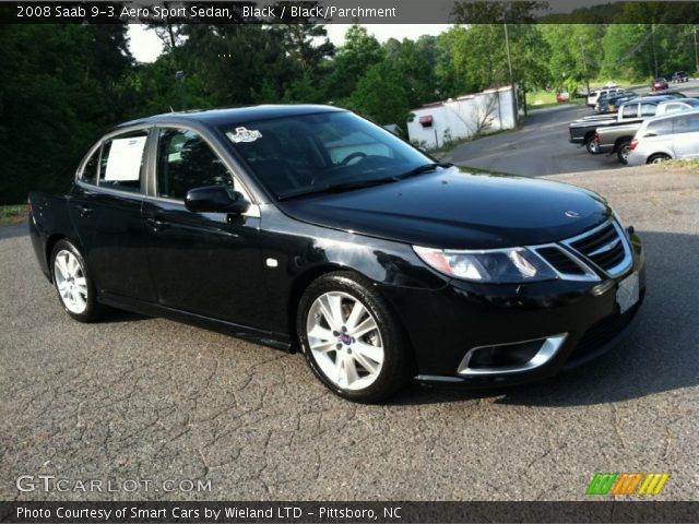 2008 Saab 9-3 Aero Sport Sedan in Black