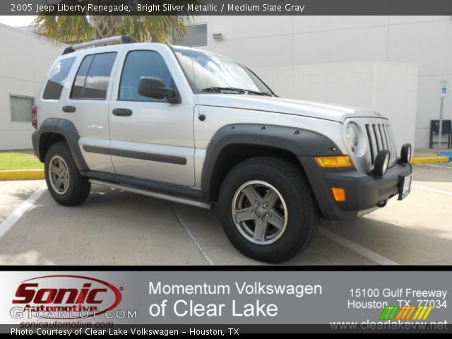 Bright Silver Metallic 2005 Jeep Liberty Renegade Medium