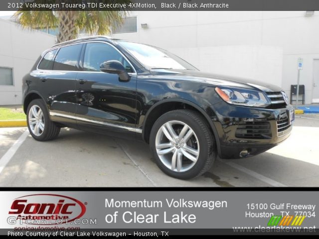2012 Volkswagen Touareg TDI Executive 4XMotion in Black