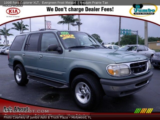 1998 Ford Explorer XLT in Evergreen Frost Metallic