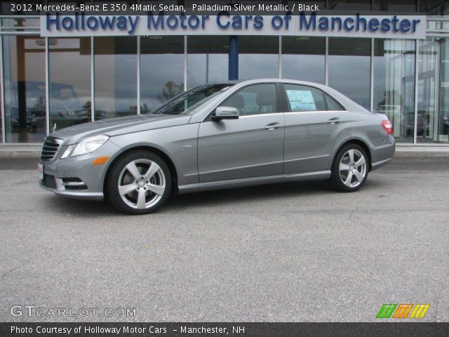 2012 Mercedes-Benz E 350 4Matic Sedan in Palladium Silver Metallic