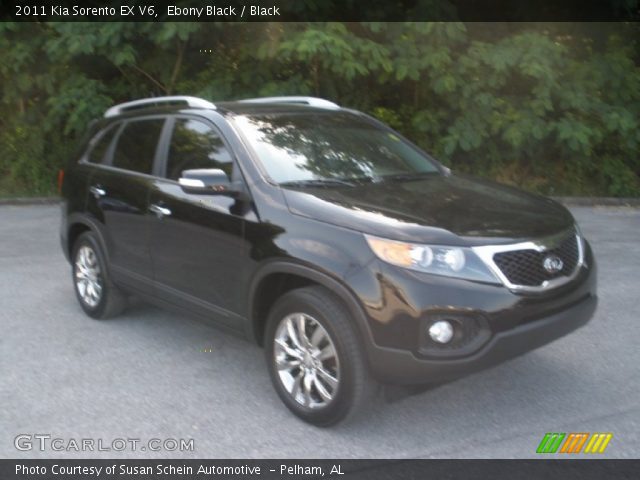 2011 Kia Sorento EX V6 in Ebony Black