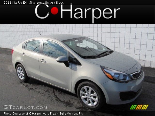 2012 Kia Rio EX in Silverstone Beige