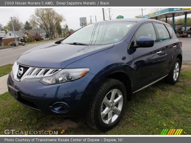 2009 Nissan Murano S AWD in Deep Sapphire Metallic