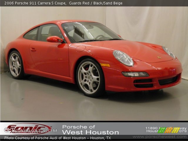 2006 Porsche 911 Carrera S Coupe in Guards Red