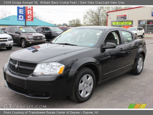 2008 Dodge Avenger SE in Brilliant Black Crystal Pearl