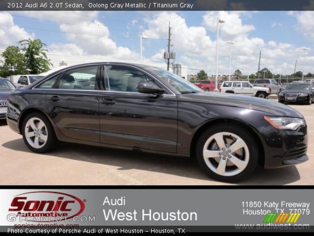 2012 Audi A6 2.0T Sedan in Oolong Gray Metallic