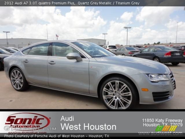 2012 Audi A7 3.0T quattro Premium Plus in Quartz Grey Metallic