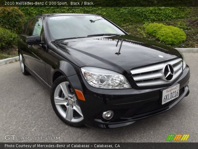 2010 Mercedes-Benz C 300 Sport in Black