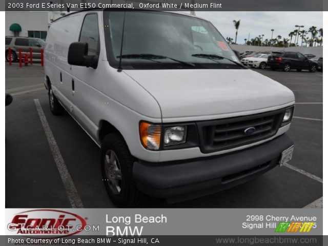 2003 Ford E Series Van E150 Commercial in Oxford White
