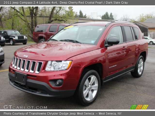 2011 Jeep Compass 2.4 Latitude 4x4 in Deep Cherry Red Crystal Pearl