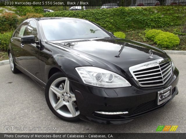 2010 Mercedes-Benz S 550 Sedan in Black