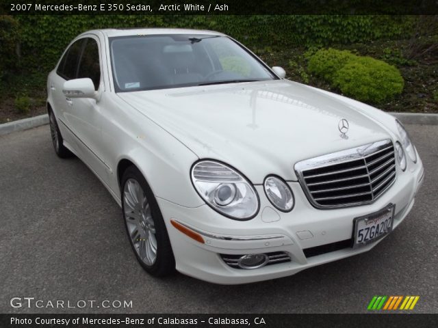 2007 Mercedes-Benz E 350 Sedan in Arctic White