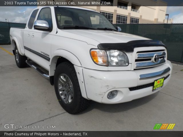 2003 Toyota Tundra SR5 TRD Access Cab in Natural White