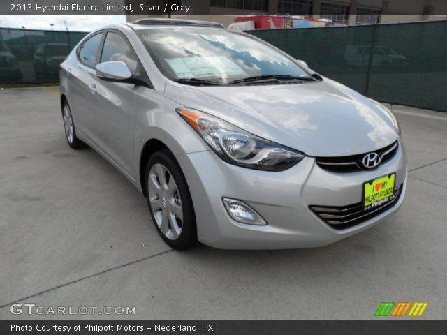 2013 Hyundai Elantra Limited in Silver