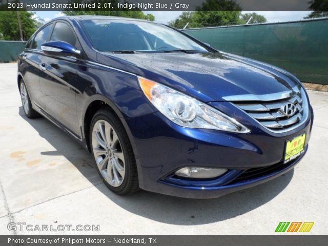 2013 Hyundai Sonata Limited 2.0T in Indigo Night Blue