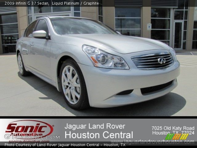 2009 Infiniti G 37 Sedan in Liquid Platinum