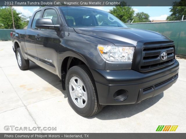 2012 Toyota Tundra Double Cab in Magnetic Gray Metallic