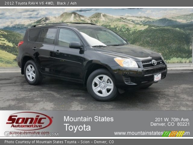 2012 Toyota RAV4 V6 4WD in Black