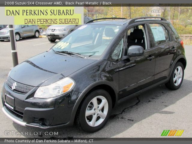 2008 Suzuki SX4 Crossover AWD in Black Pearl Metallic