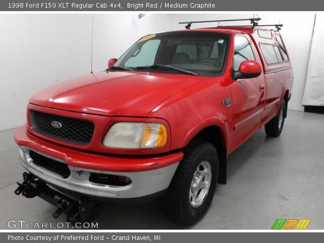 1998 Ford F150 XLT Regular Cab 4x4 in Bright Red