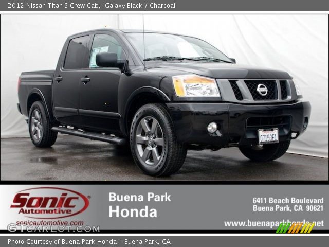 2012 Nissan Titan S Crew Cab in Galaxy Black