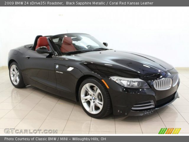 2009 BMW Z4 sDrive35i Roadster in Black Sapphire Metallic