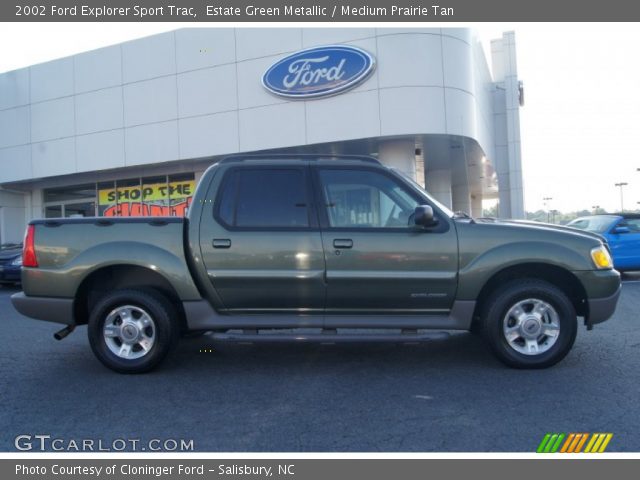 2002 Ford Explorer Sport Trac  in Estate Green Metallic