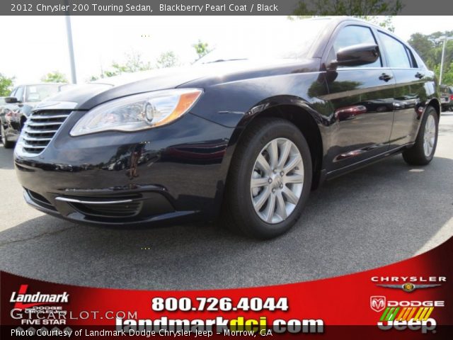 2012 Chrysler 200 Touring Sedan in Blackberry Pearl Coat