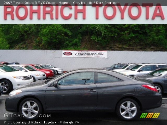 2007 Toyota Solara SLE V6 Coupe in Magnetic Gray Metallic