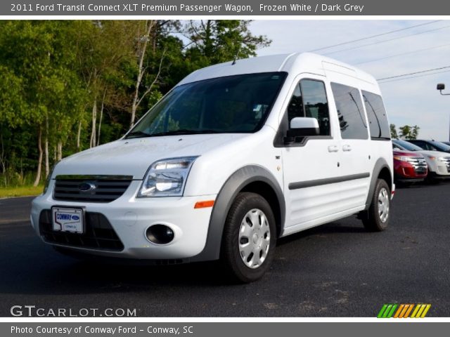 2011 Ford Transit Connect XLT Premium Passenger Wagon in Frozen White