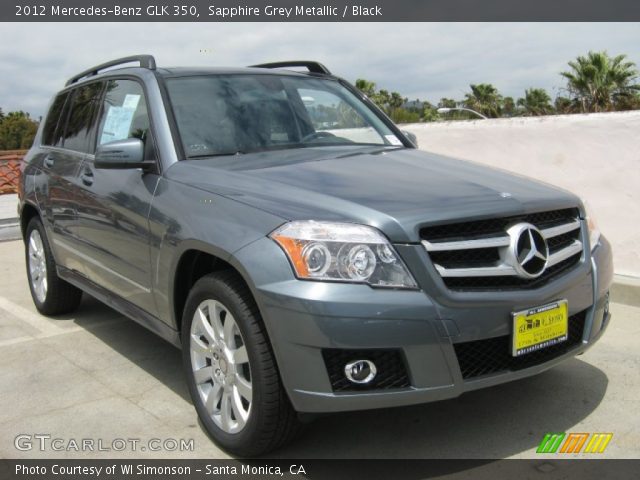 2012 Mercedes-Benz GLK 350 in Sapphire Grey Metallic