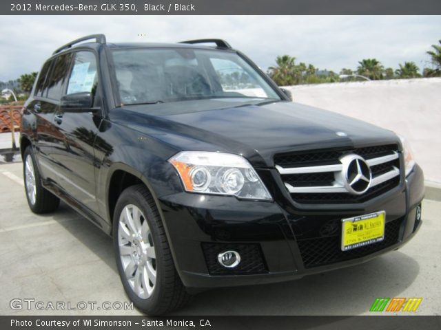 2012 Mercedes-Benz GLK 350 in Black