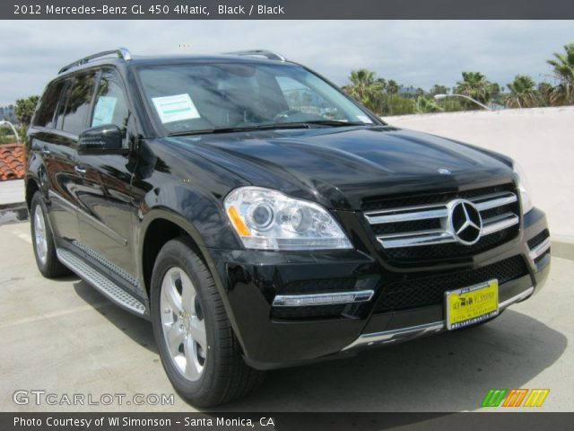 2012 Mercedes-Benz GL 450 4Matic in Black